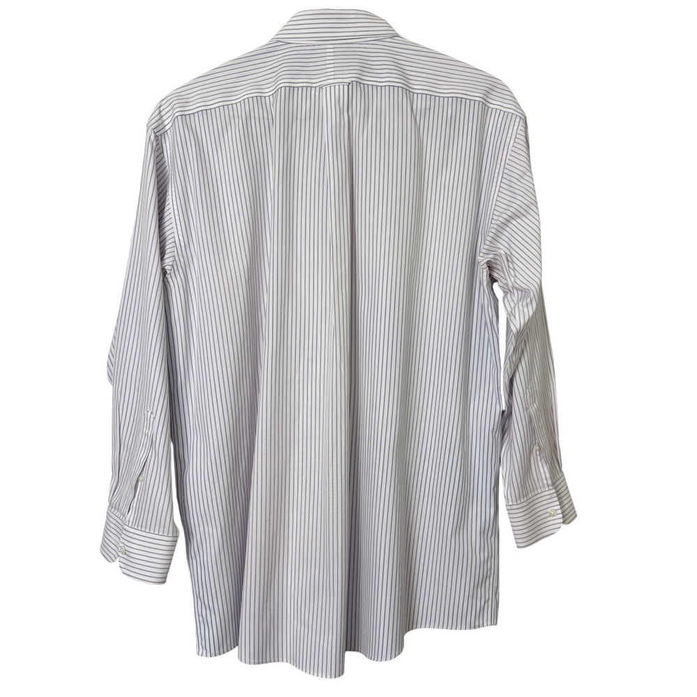 Lot of 6 Roundtree & Yorke Gold Label Mens Dress Shirts 17 34 Non-Iron Cotton - Picture 8 of 16